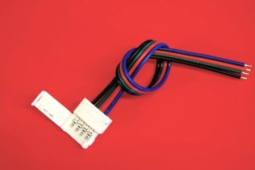 SUPER Złączka POJEDYNCZA do Taśmy RGB LED 10mm