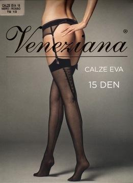 Чулки VENEZIANA Calze Eva 15 ден 1/2 xS/S