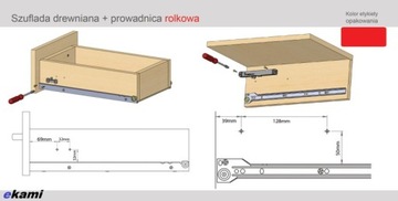 Тяговый тормоз выдвижного ящика AIRTIC BOX ИЗ ПЛАСТИНЫ