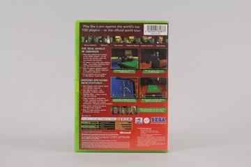 Gra sportowa WORLD SNOOKER CHAMPIONSHIP 2005 XBOX classic