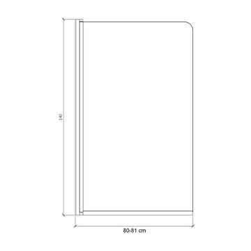 ПОЛЬША Ванна 150x70 SCREEN корпус ДУШ сифон