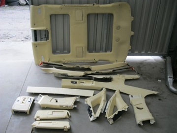 Audi a8 4h длинный потолок стойки стойка алькантара фото №1