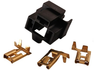 Разъём h4 лампочки штекер гнездо держатель фото №1