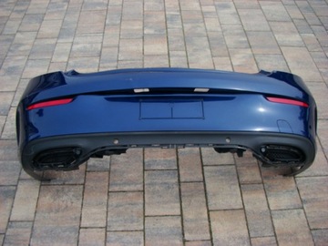 Mercedes c-klasa w205 купе бампер зад задній amg фото №1