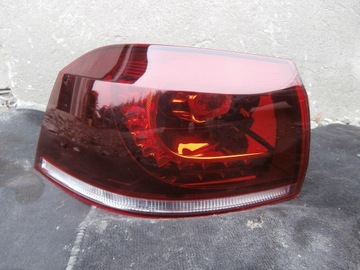Лампа ліва зад задня vw golf vi 6 cabrio 5k7 led фото №1