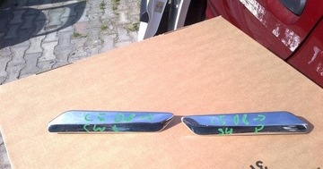 Хром планка w бампер зад citroen c5 sw універсал 08- фото №1