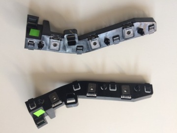 Citroen c3 iii 16- ковзун бампера перед лівий праві фото №1