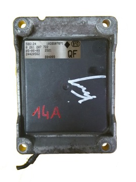 Ecu opel astra h 1.4 0261207722 qf _14a додам фото №1