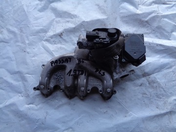 Колектор всмоктуючий vw passat b6 1.9tdi bls 03g129713k фото №1