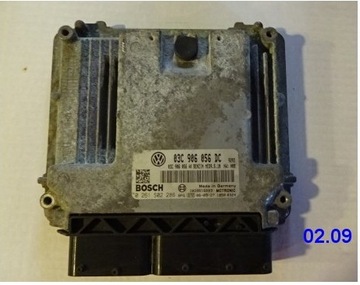 Компьютер блок управления двигателя passat b6 03c906056dc фото №1