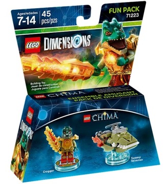 Lego dimensions 71223 - cragger fun pack - чима - уни палач 2015, фото