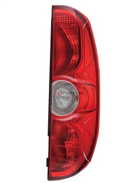 Фонарь правый задний зад fiat doblo 2 2010 - 2015 крышка, фото