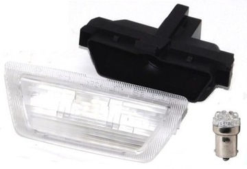 Лампа номерного знака номерного led подсветка opel astra 2 g 2 хетчбек, фото