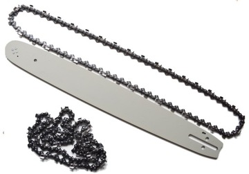 Guide to saws gasoline 2 chains complete 16" 45cm 57 piston stroke 3/ 8, фото