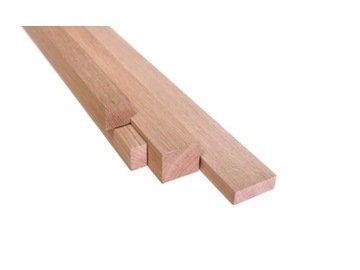 Clipping beam 2x5x100 centimeters oak class a, фото