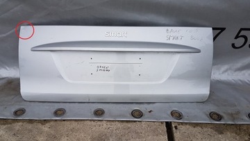 Overlay on the trunk lid ass smart for two 2 07 - original, фото