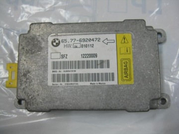 Блок управления подушками безопасности подушка безопасности bmw e65 6920472, фото