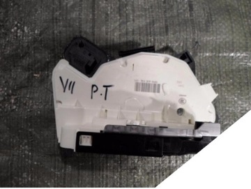 Vw golf vii door lock right rear door 5k4839016q, фото