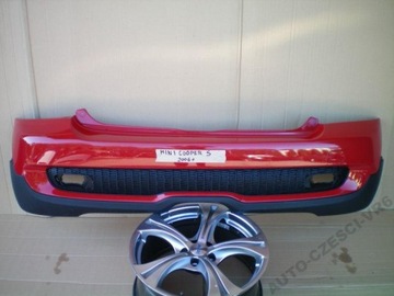 Rear bumper mini s cooper sport s 2006 - back, фото