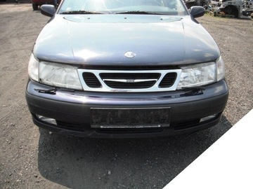 Saab 9-5 2. 3t 2001 год бампер передний без противотуманных фар, фото