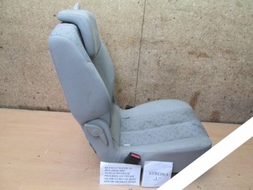 Сиденье левое зад renault scenic 2 2007 год, фото