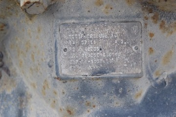 Man tgm rear axle gearbox differential head 37: 11 1130, фото