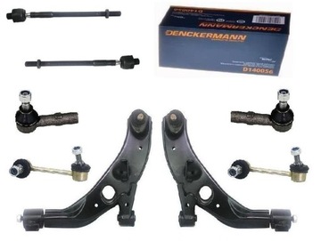 Lever stabilizer racks mazda 626 ge 91-97 front 8szt set, фото