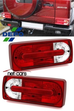 Фонари задние mercedes g class w463 w461 wz рестайлинг, фото