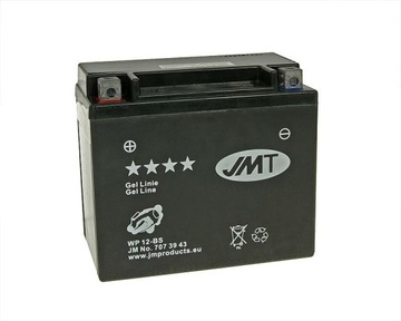 Battery jmt ytx12-bs gel 10ah 120a, фото