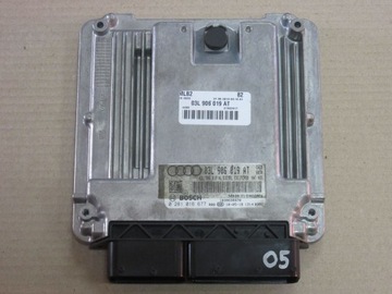 Audi компьютер двигателя 03l906019at 028101667, фото