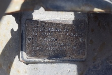 Rear axle gearbox differential head man tgm 3711 hy 1130, фото