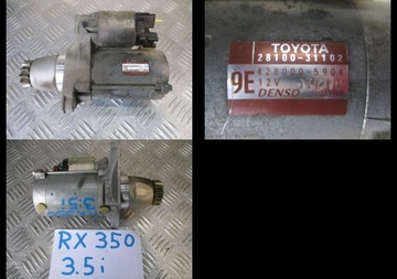 Starter lexus rx350 3. 5i 28100-31102, фото