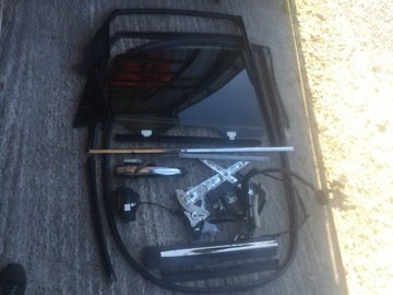 Infiniti qx70 mechanism lowering glass back, фото