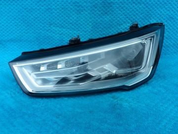 Audi a1 8xa restyling xenon led backlight left headlight, фото