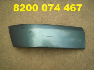 Renault clio 2 restyling overlay bumper right, фото