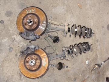 Mcpherson trunnion shock absorber left/ right opel meriva b, фото