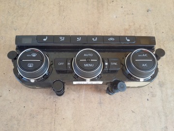 Vw golf vii панель климатроник 5g0907044bl, фото