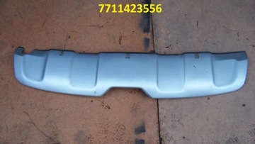 Renault koleos overlay spoiler rear bumper back, фото