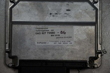 Vw touareg контроллер дифференциала коробки 0ad927755be, фото