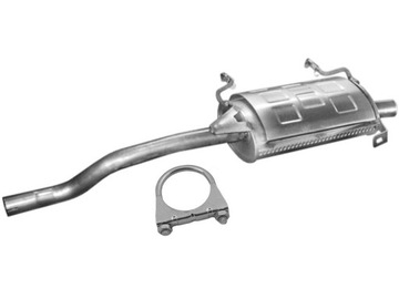 Suzuki swift - 1. 0/ 1. 3-tlumik+ clamp, фото
