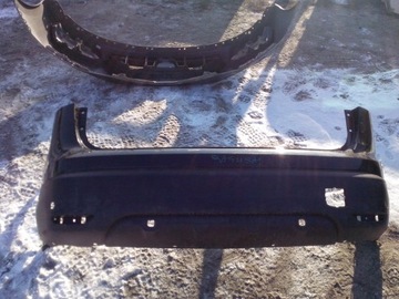 Rear bumper back nissan qashqai j11 13 -, фото