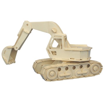 Excavator tracked fold wooden 3-door p043, фото