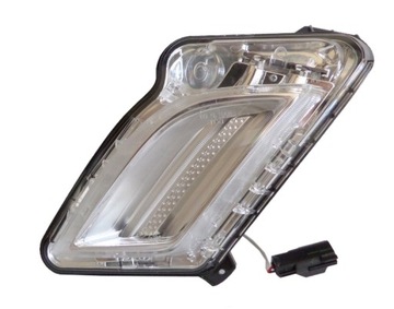 Фара дневной езды led подсветка volvo s60 v60 2010 - 2013 левая, фото