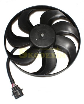 Radiator fan audi seat skoda vw 6x0959455f, фото