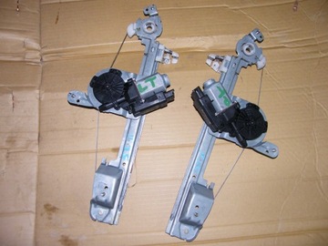 Lift mechanism motor control unit of the window lift left rear renault scenic 2, фото