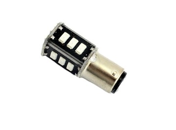 Лампочка led підсвідка pr21/ 5w baw15d червона smd5730, фото
