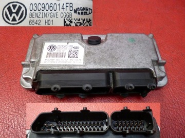 Computer seat ibiza vw golf polo skoda 1.4 16v, фото