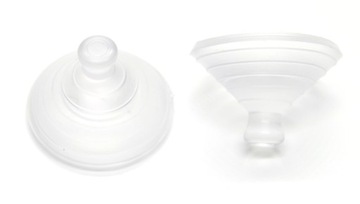 Sucker bumper fasteners for glass for the table fi 30 - 4 pieces, фото