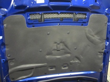 Mustang shelby gt500 noise insulation hood cladding, фото