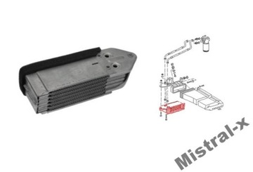 Oil cooler golf mk1 1 garbus audi 100 c3 200, фото